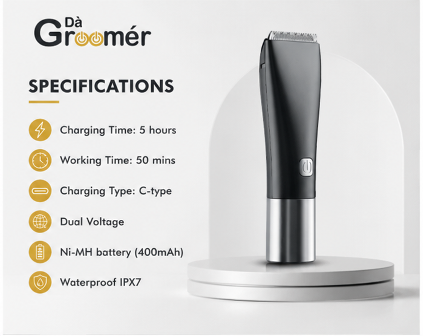 Alpha Men's Hair & Beard Trimmer (DG-2623)