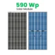Loom Solar Panel - SHARK 590 Wp | N-Type TOPCon Bifacial 16BB (Pack of 2)